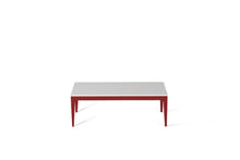 Load image into Gallery viewer, Pure White Coffee Table Flame Red