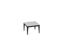 Load image into Gallery viewer, Pure White Cube Side Table Matte Black