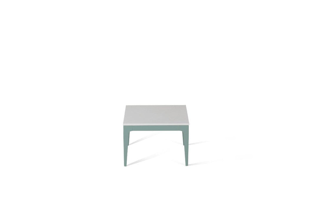 Pure White Cube Side Table Admiralty