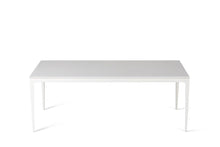 Load image into Gallery viewer, Pure White Long Dining Table Oyster