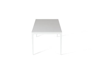 Pure White Long Dining Table Pearl White