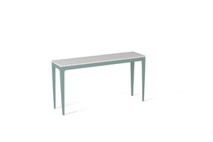 Pure White Slim Console Table Oyster