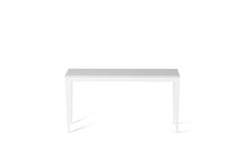 Load image into Gallery viewer, Pure White Slim Console Table Pearl White
