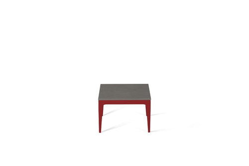 Urban Cube Side Table Flame Red
