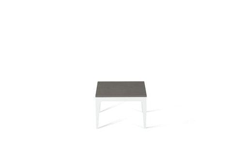 Urban Cube Side Table Pearl White