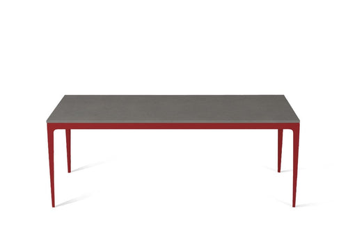 Urban Long Dining Table Flame Red