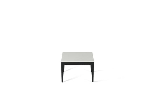 Snow Cube Side Table Matte Black