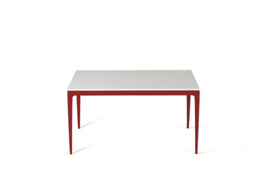 Snow Standard Dining Table Flame Red