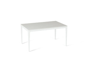 Snow Standard Dining Table Pearl White
