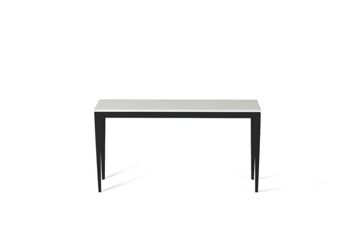 Snow Slim Console Table Matte Black