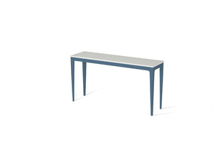 Snow Slim Console Table Wedgewood
