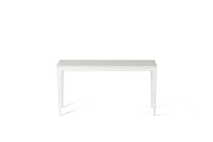 Snow Slim Console Table Oyster
