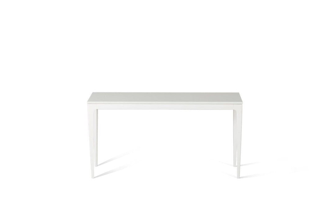 Snow Slim Console Table Oyster