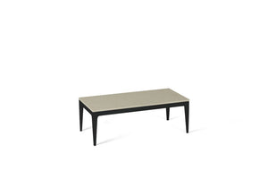 Linen Coffee Table Matte Black