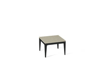 Load image into Gallery viewer, Linen Cube Side Table Matte Black