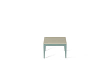 Load image into Gallery viewer, Linen Cube Side Table Admiralty