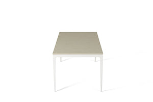 Linen Long Dining Table Oyster
