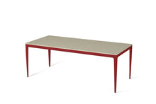Load image into Gallery viewer, Linen Long Dining Table Flame Red