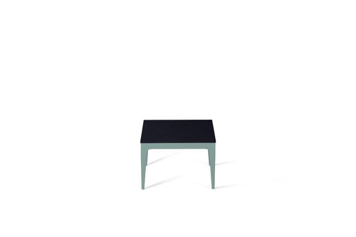 Jet Black Cube Side Table Admiralty