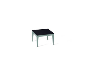 Jet Black Cube Side Table Admiralty