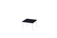 Load image into Gallery viewer, Jet Black Cube Side Table Pearl White