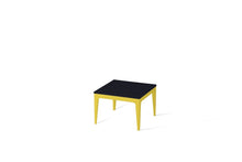 Load image into Gallery viewer, Jet Black Cube Side Table Lemon Yellow