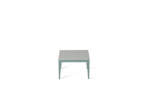 White Shimmer Cube Side Table Admiralty