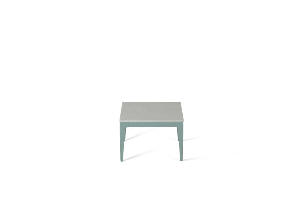 White Shimmer Cube Side Table Admiralty