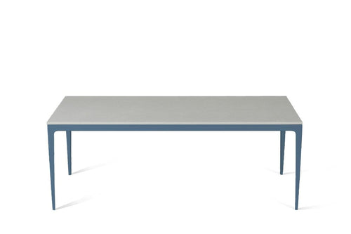 White Shimmer Long Dining Table Wedgewood