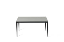 Load image into Gallery viewer, White Shimmer Standard Dining Table Matte Black