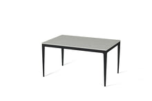 Load image into Gallery viewer, White Shimmer Standard Dining Table Matte Black