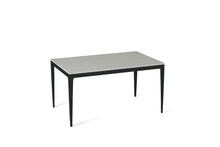 Load image into Gallery viewer, White Shimmer Standard Dining Table Matte Black