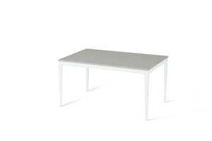 White Shimmer Standard Dining Table Pearl White