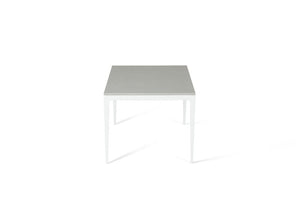 White Shimmer Standard Dining Table Pearl White