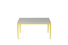 Load image into Gallery viewer, White Shimmer Standard Dining Table Lemon Yellow