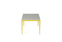 Load image into Gallery viewer, White Shimmer Standard Dining Table Lemon Yellow