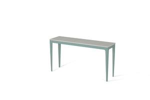 White Shimmer Slim Console Table Admiralty