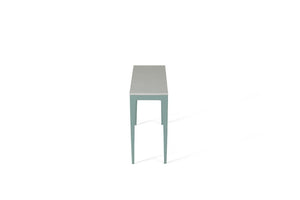 White Shimmer Slim Console Table Admiralty
