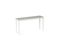 Load image into Gallery viewer, White Shimmer Slim Console Table Oyster