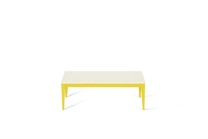 Fresh Concrete Coffee Table Lemon Yellow