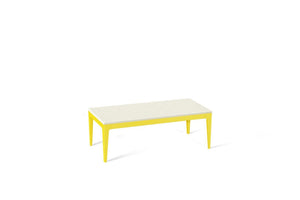 Fresh Concrete Coffee Table Lemon Yellow