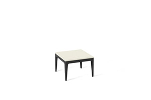 Fresh Concrete Cube Side Table Matte Black