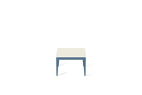 Fresh Concrete Cube Side Table Wedgewood