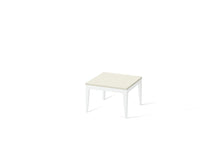 Load image into Gallery viewer, Fresh Concrete Cube Side Table Pearl White