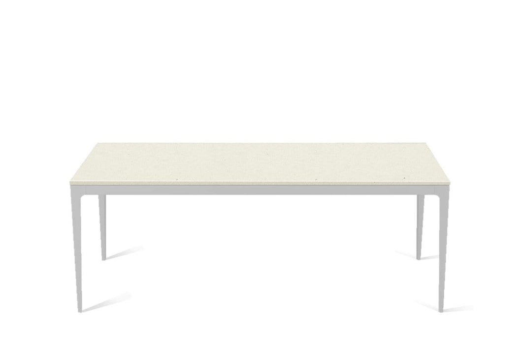 Fresh Concrete Long Dining Table Oyster