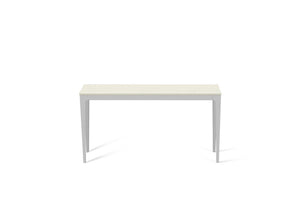 Fresh Concrete Slim Console Table Oyster