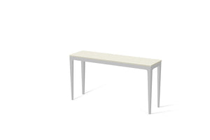 Fresh Concrete Slim Console Table Oyster