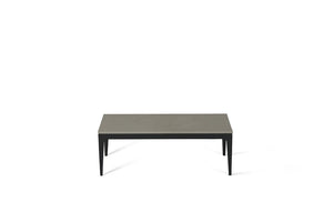 Sleek Concrete Coffee Table Matte Black