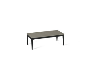 Sleek Concrete Coffee Table Matte Black