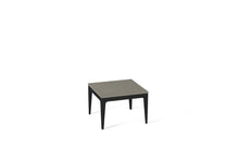 Load image into Gallery viewer, Sleek Concrete Cube Side Table Matte Black